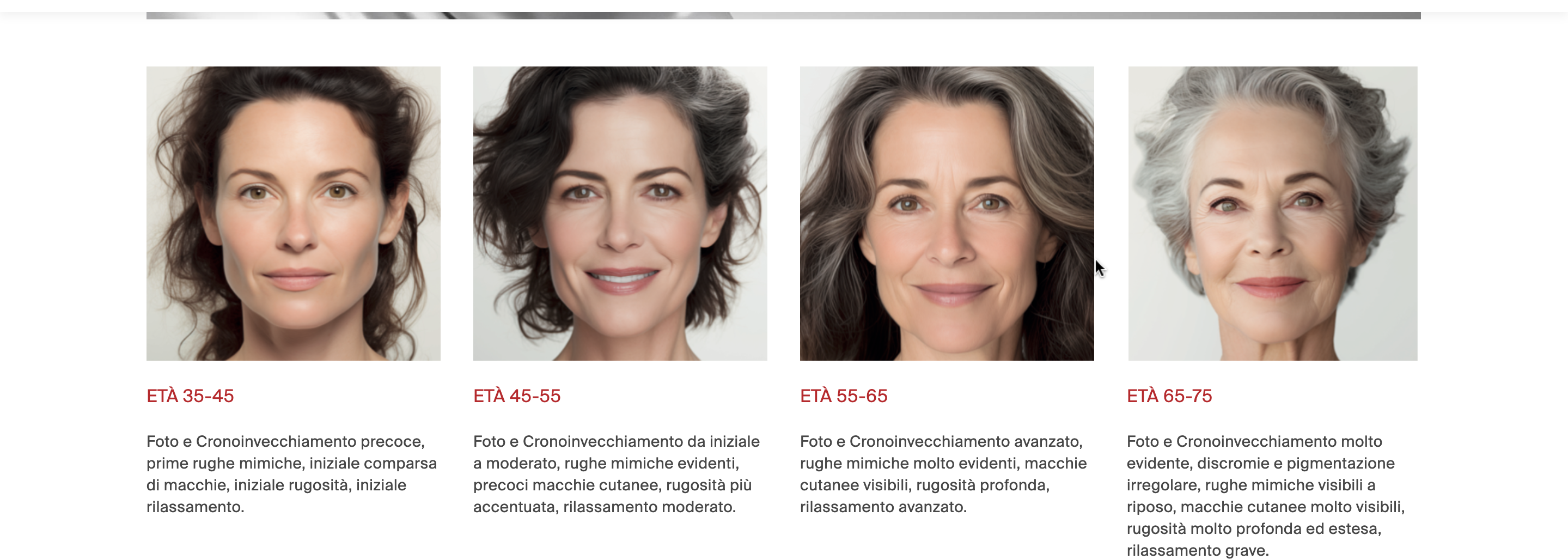 Retinoina Labo: gradi di invecchiamento cutaneo